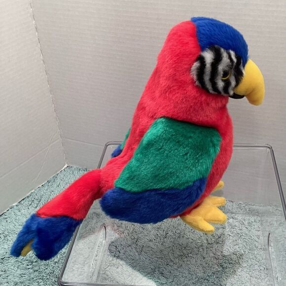 Ty Beanie Baby Buddy Jabber 1999 Plush Parrot Bird with Tags Great Condition - Picture 1 of 12
